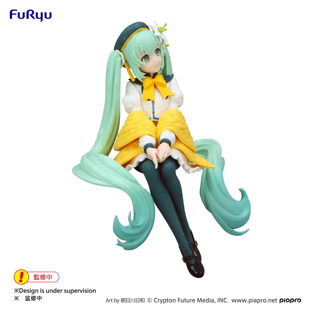 Hatsune Miku Držač za rezance PVC Kipić Flower Fairy Lily White Ver. 14 cm fotografija proizvoda