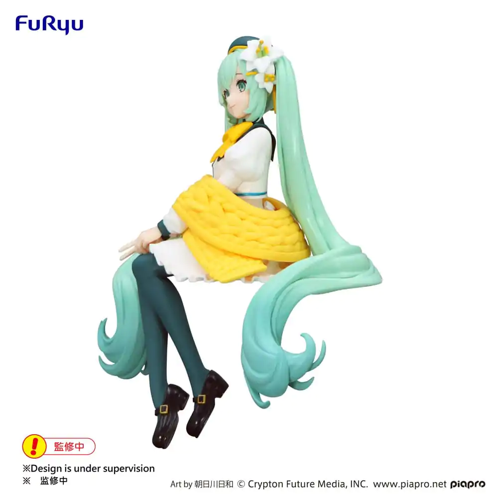 Hatsune Miku Držač za rezance PVC Kipić Flower Fairy Lily White Ver. 14 cm fotografija proizvoda