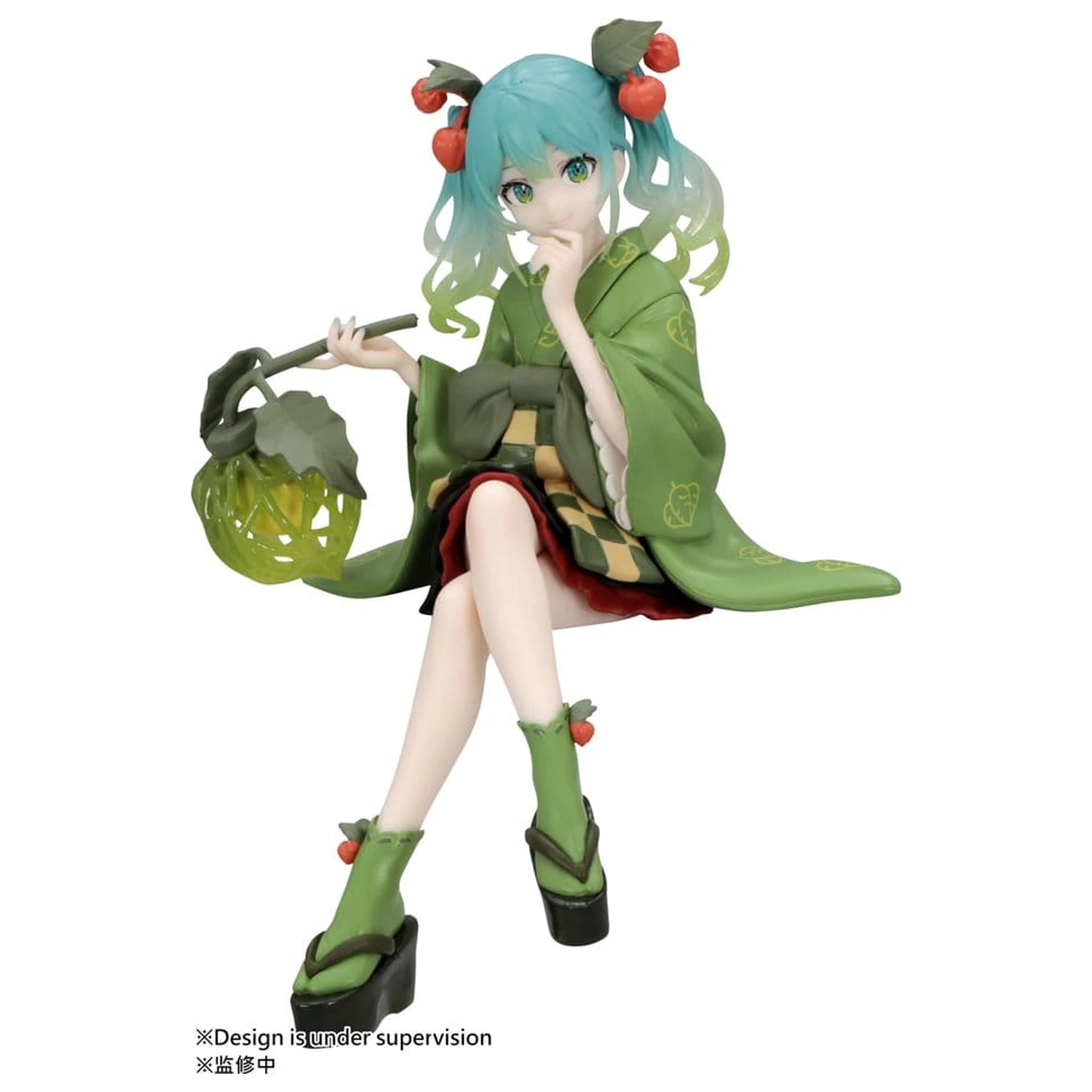 Hatsune Miku Čep za nudle PVC Figura Flower Fairy Winter Cherry Green Color Ver. 15 cm fotografija proizvoda
