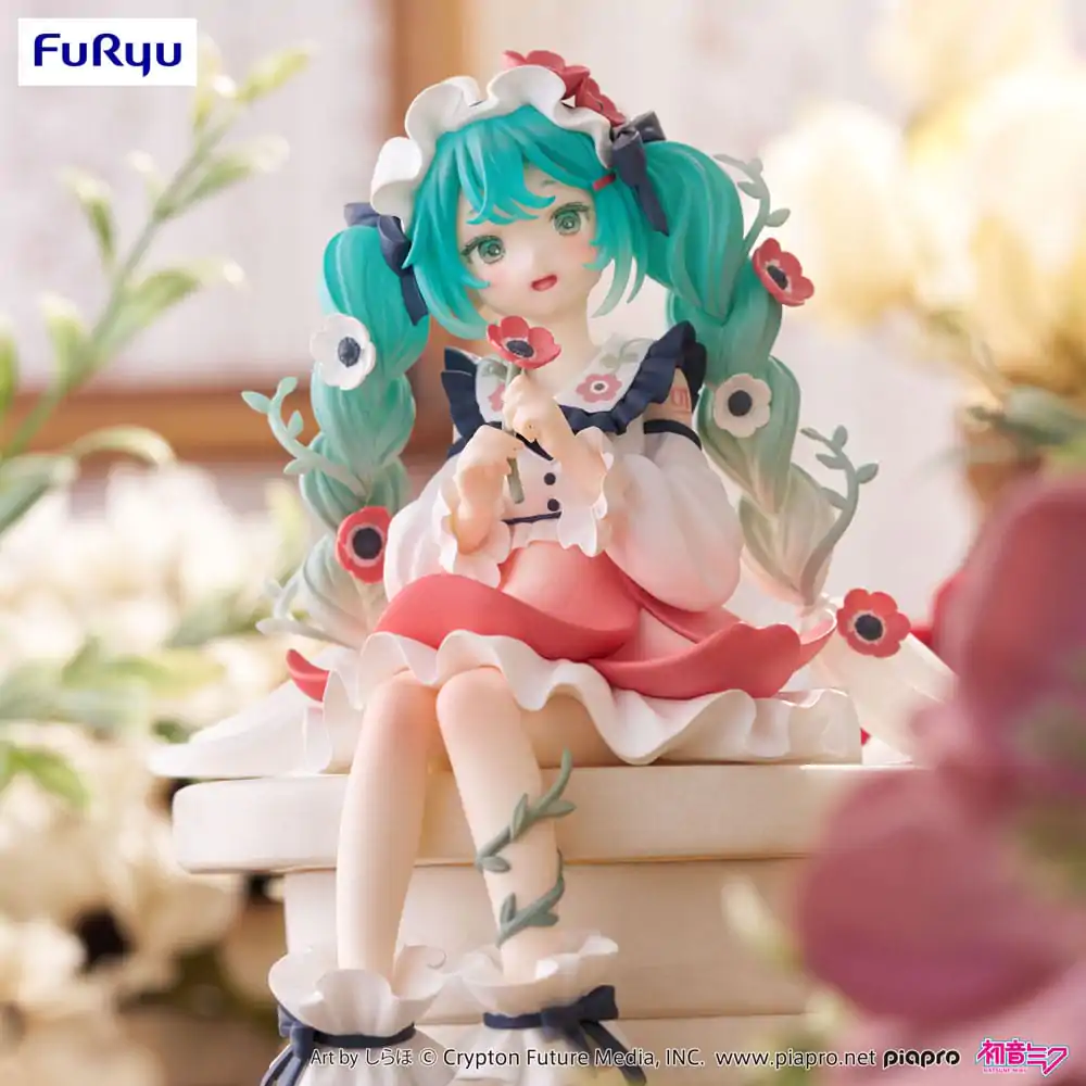 Hatsune Miku zaustavljač za rezance PVC kipić Hatsune Miku Flower Fairy Anemone 14 cm fotografija proizvoda