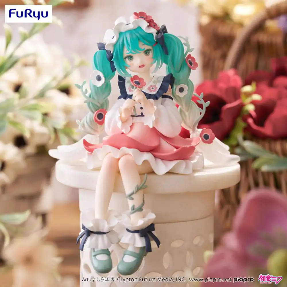 Hatsune Miku zaustavljač za rezance PVC kipić Hatsune Miku Flower Fairy Anemone 14 cm fotografija proizvoda