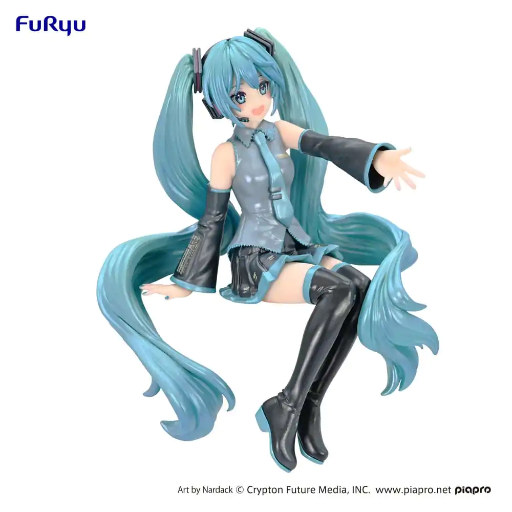 Hatsune Miku Noodle Stopper PVC kip Hatsune Miku Nardack Pearl Color Ver. 14 cm fotografija proizvoda