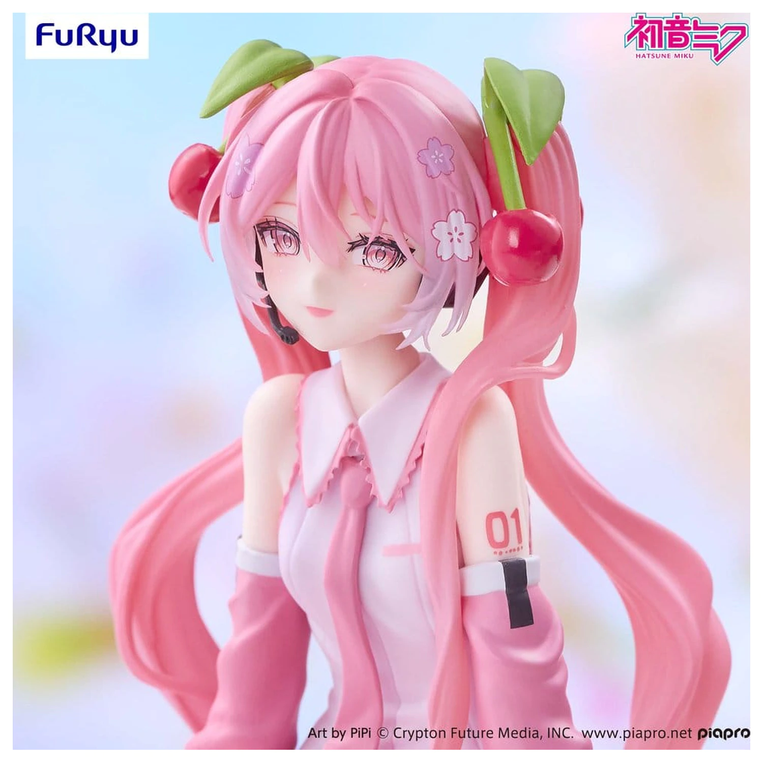 Hatsune Miku Noodle Stopper PVC figura Sakura Miku 2026 Smile Ver. 14 cm fotografija proizvoda