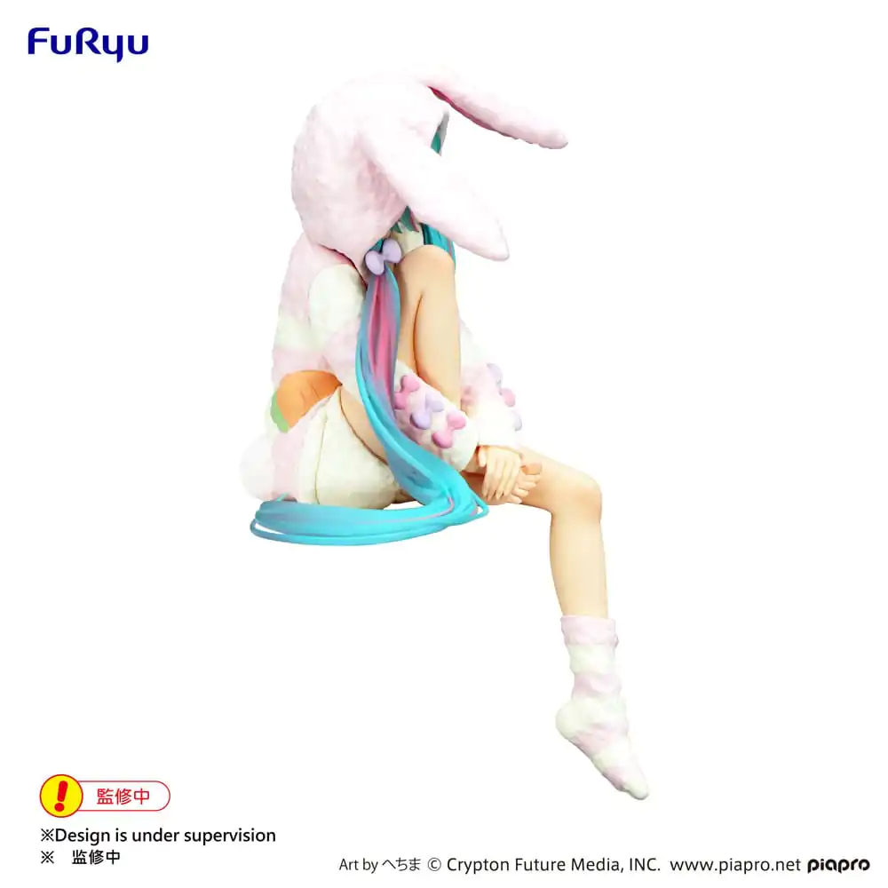 Hatsune Miku Noodle Stopper PVC Kip Zeko Uho Kapuljača Pidžama 14 cm fotografija proizvoda