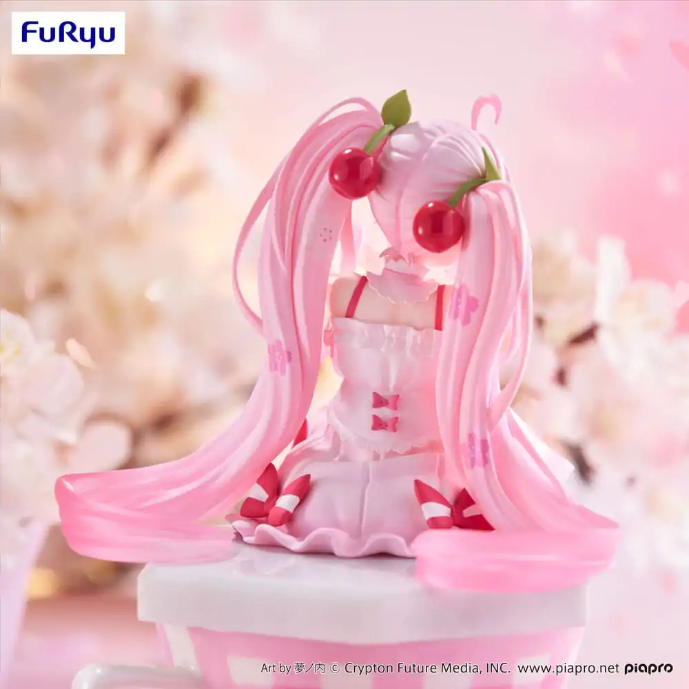 Hatsune Miku Noodle Stopper PVC Kip Sakura Miku 2025 14 cm fotografija proizvoda