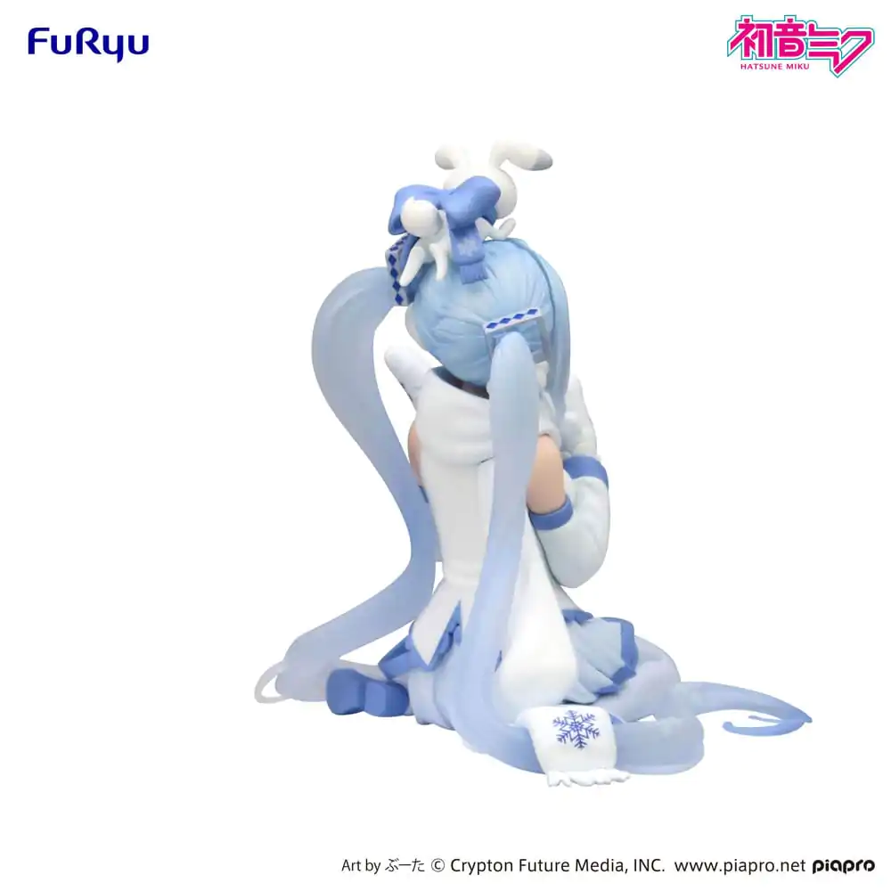 Hatsune Miku Zaustavljač rezanaca PVC Statua Snow Miku Sky Town 10th Ver. 10 cm fotografija proizvoda