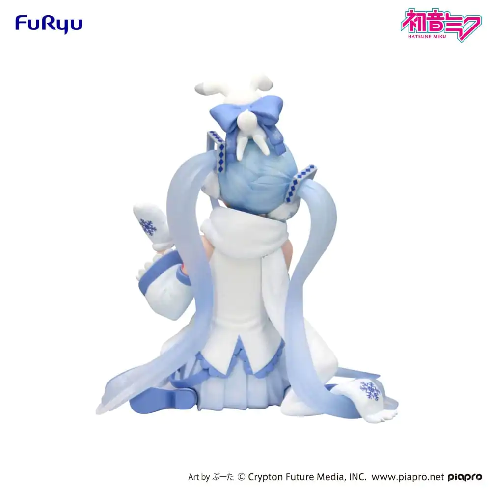 Hatsune Miku Zaustavljač rezanaca PVC Statua Snow Miku Sky Town 10th Ver. 10 cm fotografija proizvoda