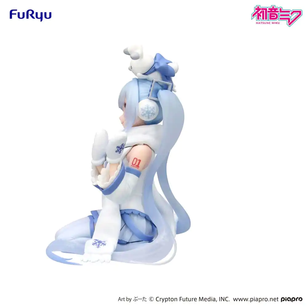 Hatsune Miku Zaustavljač rezanaca PVC Statua Snow Miku Sky Town 10th Ver. 10 cm fotografija proizvoda