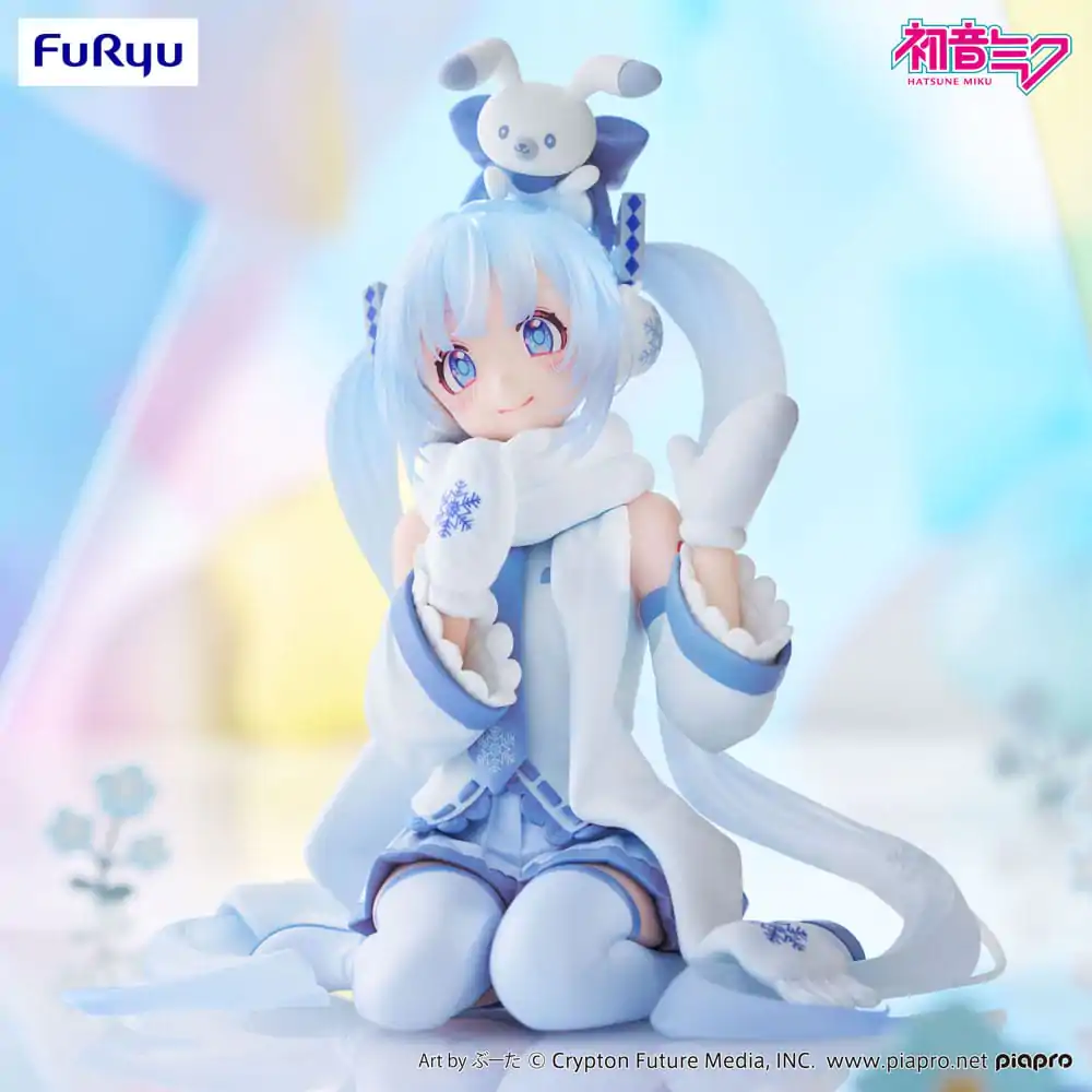 Hatsune Miku Zaustavljač rezanaca PVC Statua Snow Miku Sky Town 10th Ver. 10 cm fotografija proizvoda
