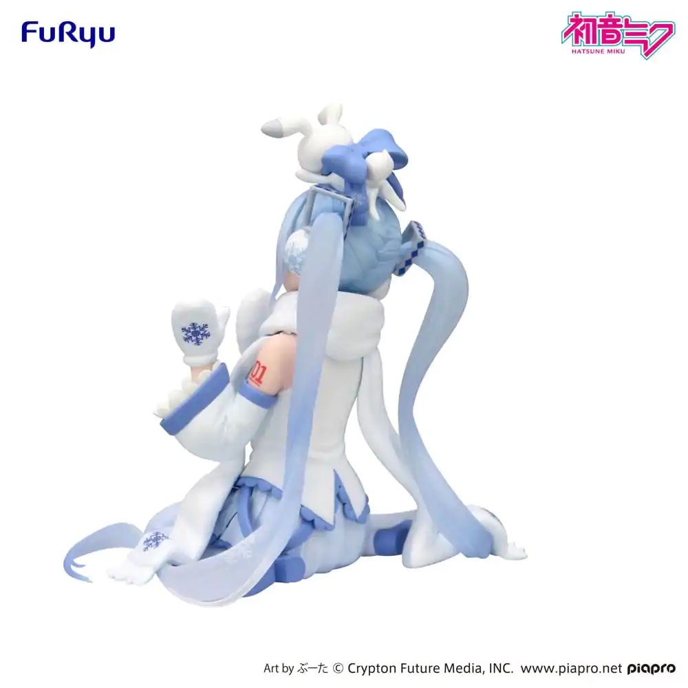 Hatsune Miku Zaustavljač rezanaca PVC Statua Snow Miku Sky Town 10th Ver. 10 cm fotografija proizvoda