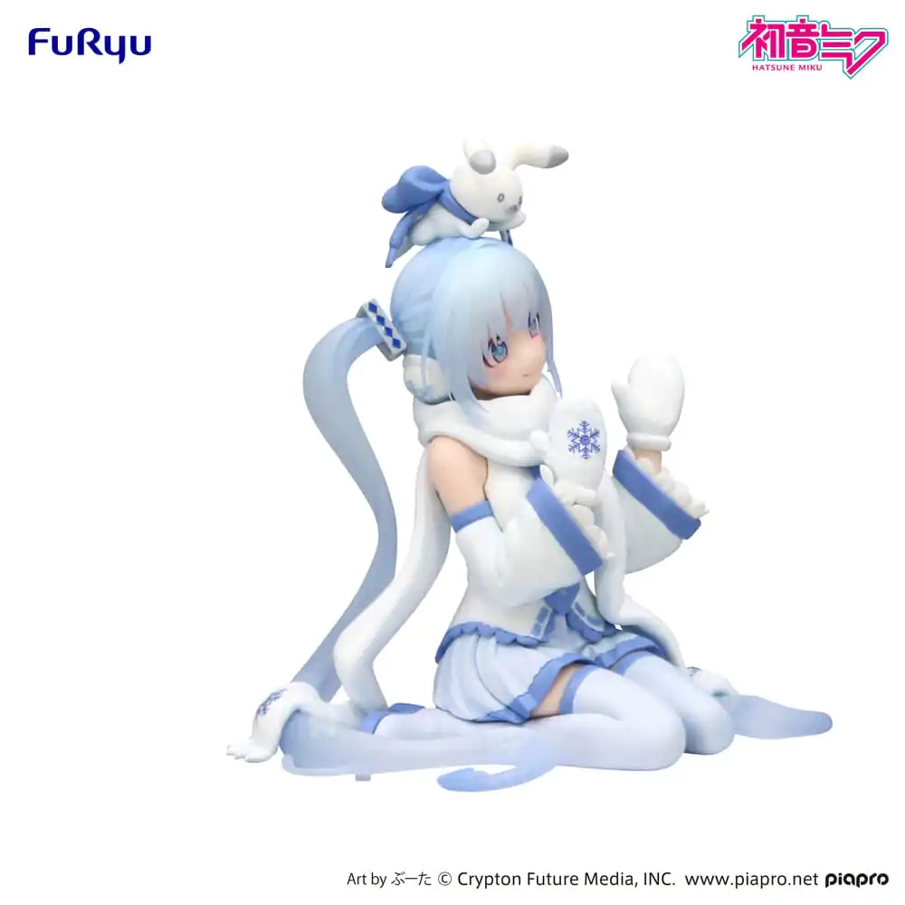 Hatsune Miku Zaustavljač rezanaca PVC Statua Snow Miku Sky Town 10th Ver. 10 cm fotografija proizvoda