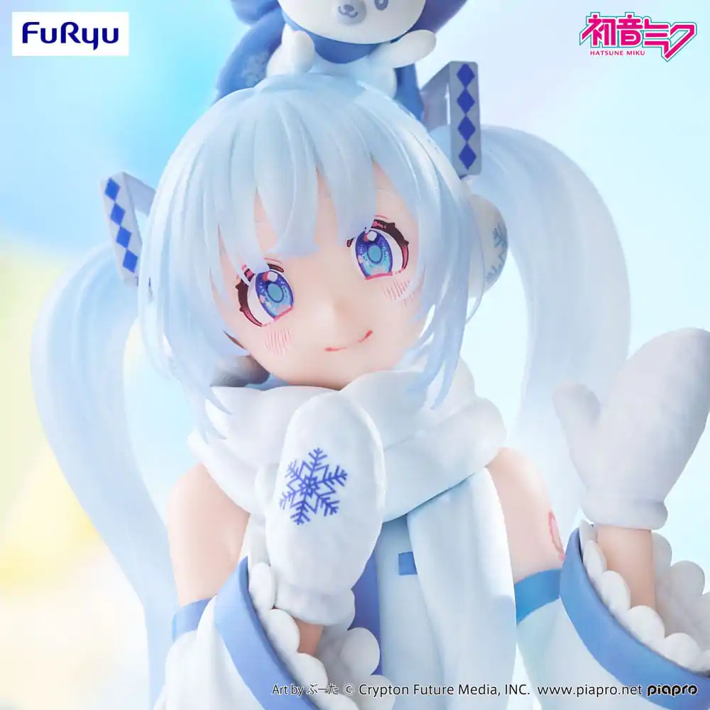 Hatsune Miku Zaustavljač rezanaca PVC Statua Snow Miku Sky Town 10th Ver. 10 cm fotografija proizvoda