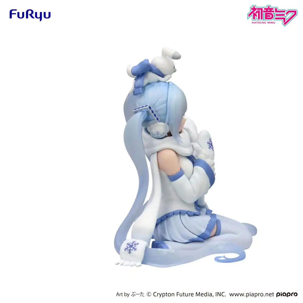 Hatsune Miku Zaustavljač rezanaca PVC Statua Snow Miku Sky Town 10th Ver. 10 cm fotografija proizvoda