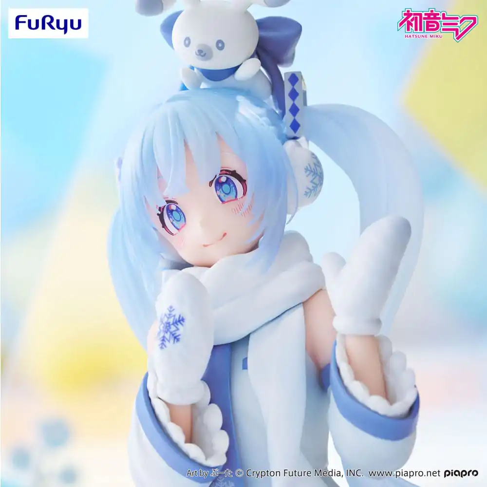 Hatsune Miku Zaustavljač rezanaca PVC Statua Snow Miku Sky Town 10th Ver. 10 cm fotografija proizvoda