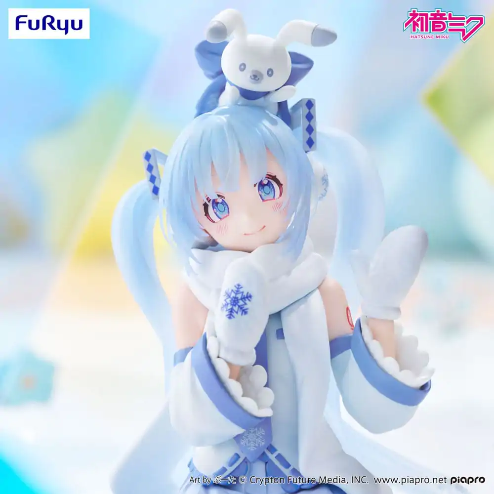 Hatsune Miku Zaustavljač rezanaca PVC Statua Snow Miku Sky Town 10th Ver. 10 cm fotografija proizvoda