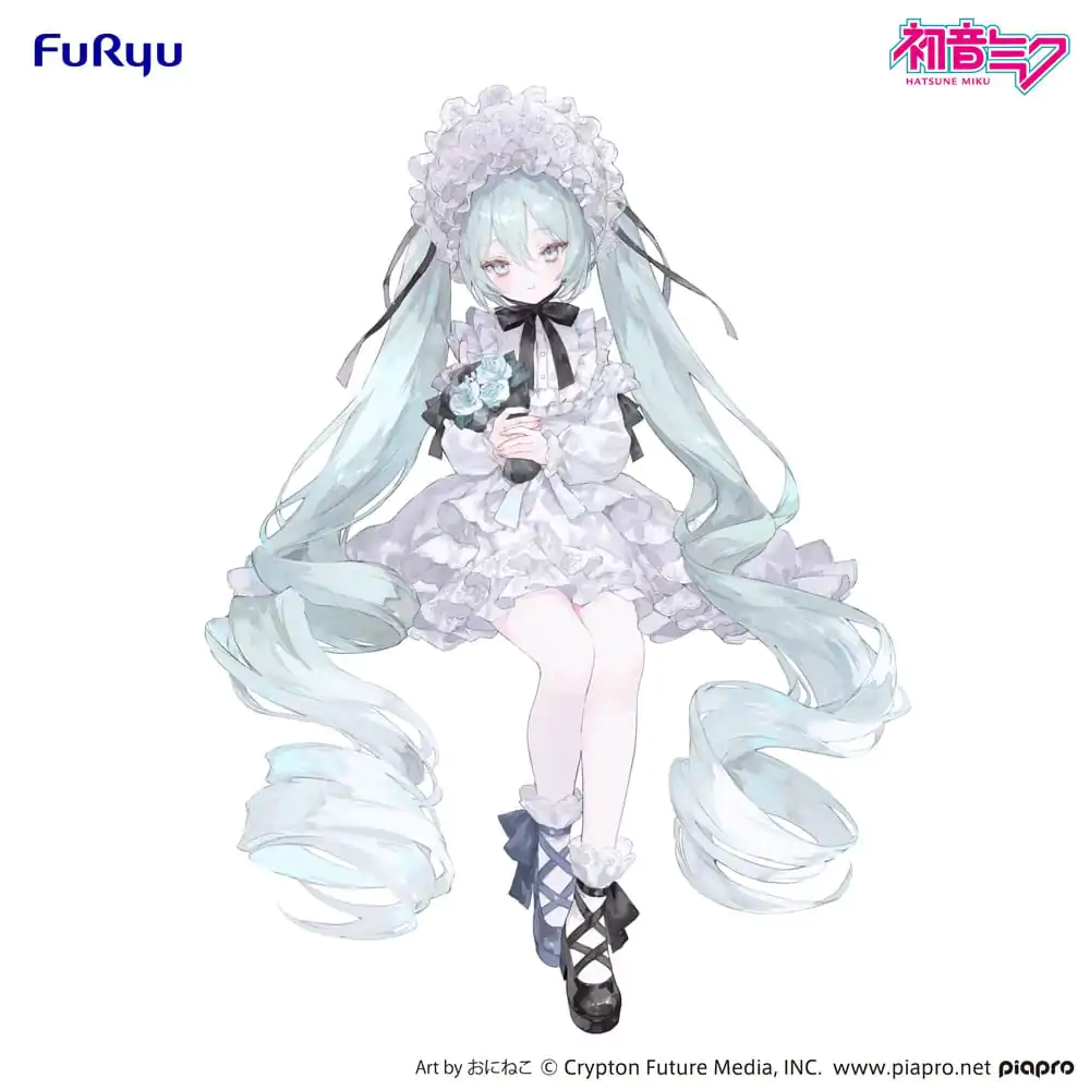 Hatsune Miku čep za rezance PVC Statua Vintage lutka stil 15 cm fotografija proizvoda