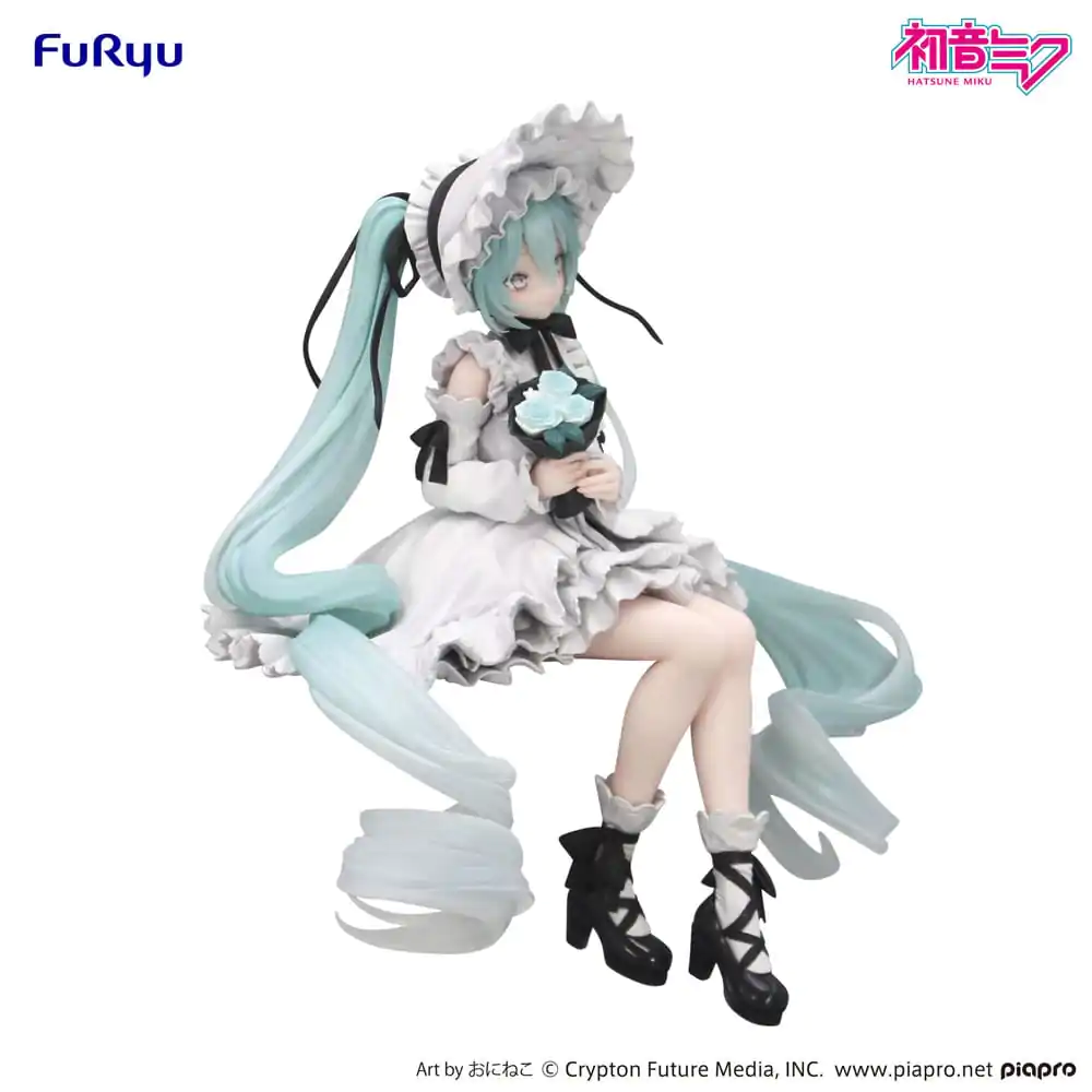 Hatsune Miku čep za rezance PVC Statua Vintage lutka stil 15 cm fotografija proizvoda