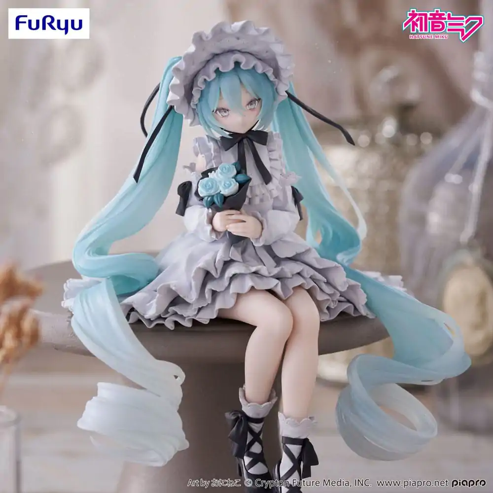 Hatsune Miku čep za rezance PVC Statua Vintage lutka stil 15 cm fotografija proizvoda
