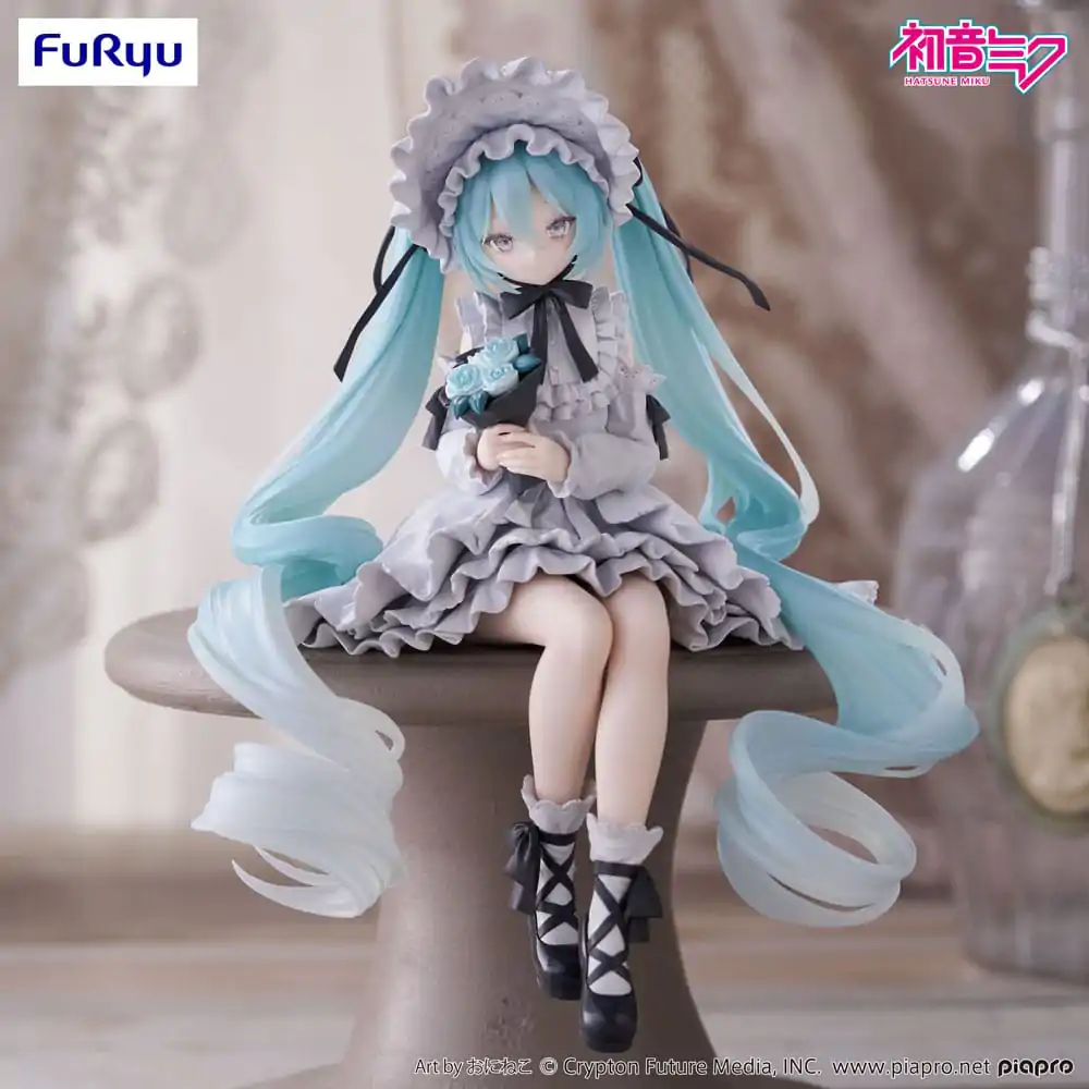Hatsune Miku čep za rezance PVC Statua Vintage lutka stil 15 cm fotografija proizvoda