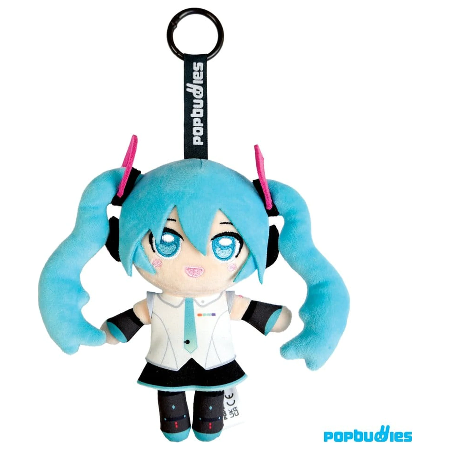 Hatsune Miku plišani privjesak za ključeve V4X 15 cm fotografija proizvoda