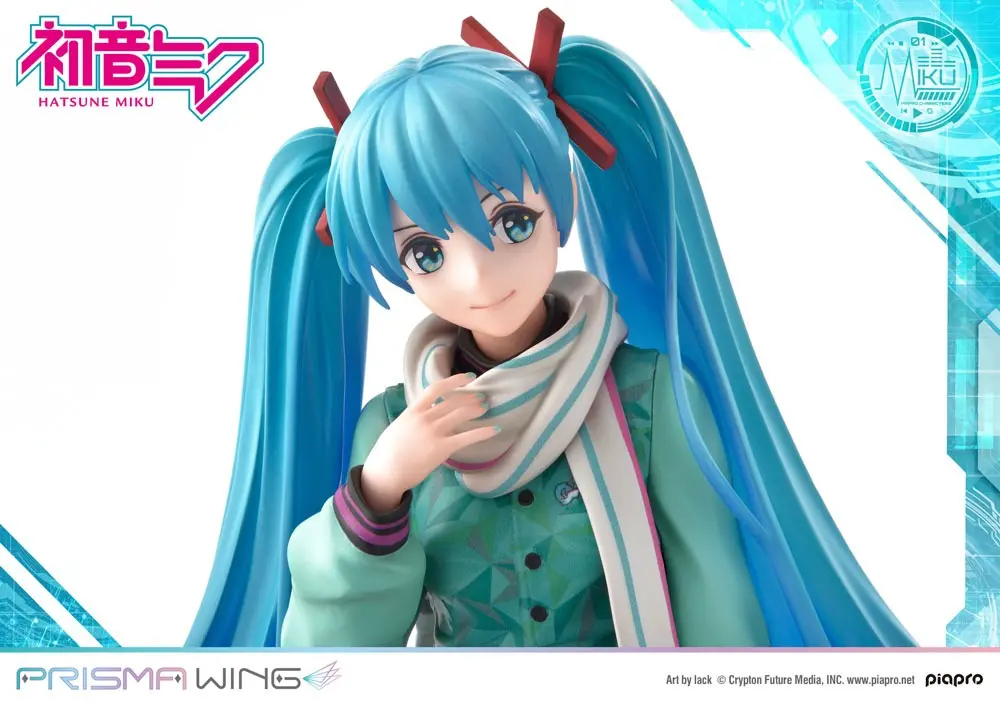 Hatsune Miku Prisma Wing PVC Kip 1/7 Hatsune Miku (Art by lack) 19 cm fotografija proizvoda