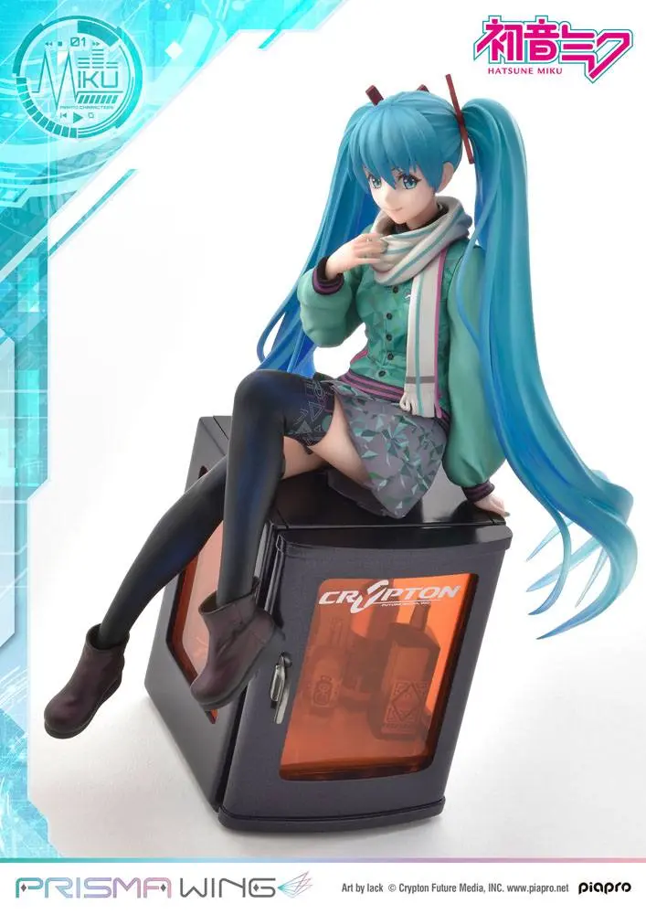 Hatsune Miku Prisma Wing PVC Kip 1/7 Hatsune Miku (Art by lack) 19 cm fotografija proizvoda