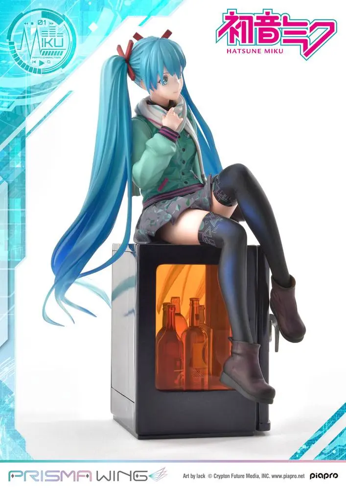 Hatsune Miku Prisma Wing PVC Kip 1/7 Hatsune Miku (Art by lack) 19 cm fotografija proizvoda