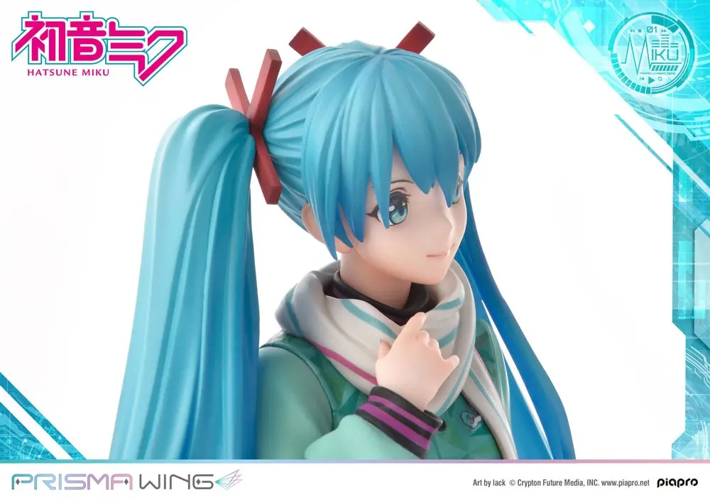 Hatsune Miku Prisma Wing PVC Kip 1/7 Hatsune Miku (Art by lack) 19 cm fotografija proizvoda