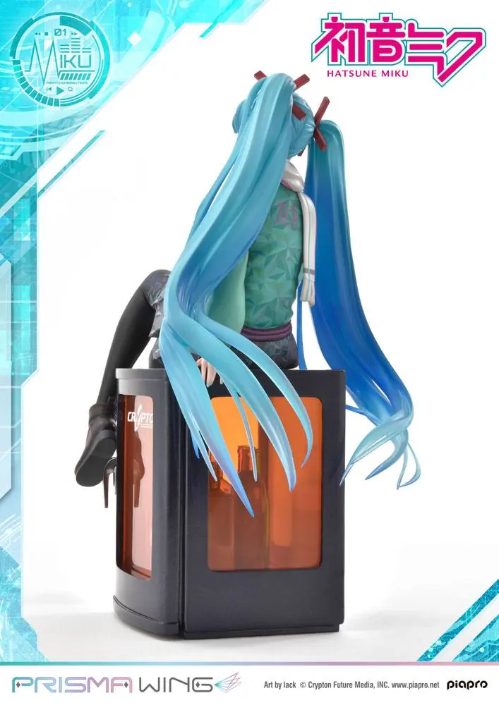 Hatsune Miku Prisma Wing PVC Kip 1/7 Hatsune Miku (Art by lack) 19 cm fotografija proizvoda