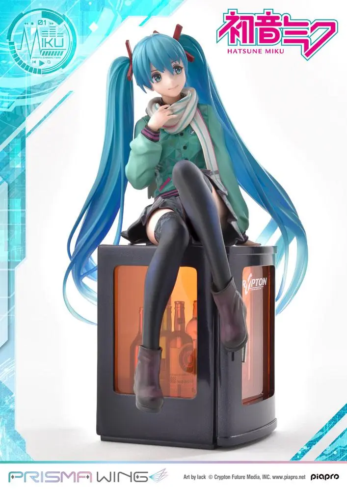 Hatsune Miku Prisma Wing PVC Kip 1/7 Hatsune Miku (Art by lack) 19 cm fotografija proizvoda