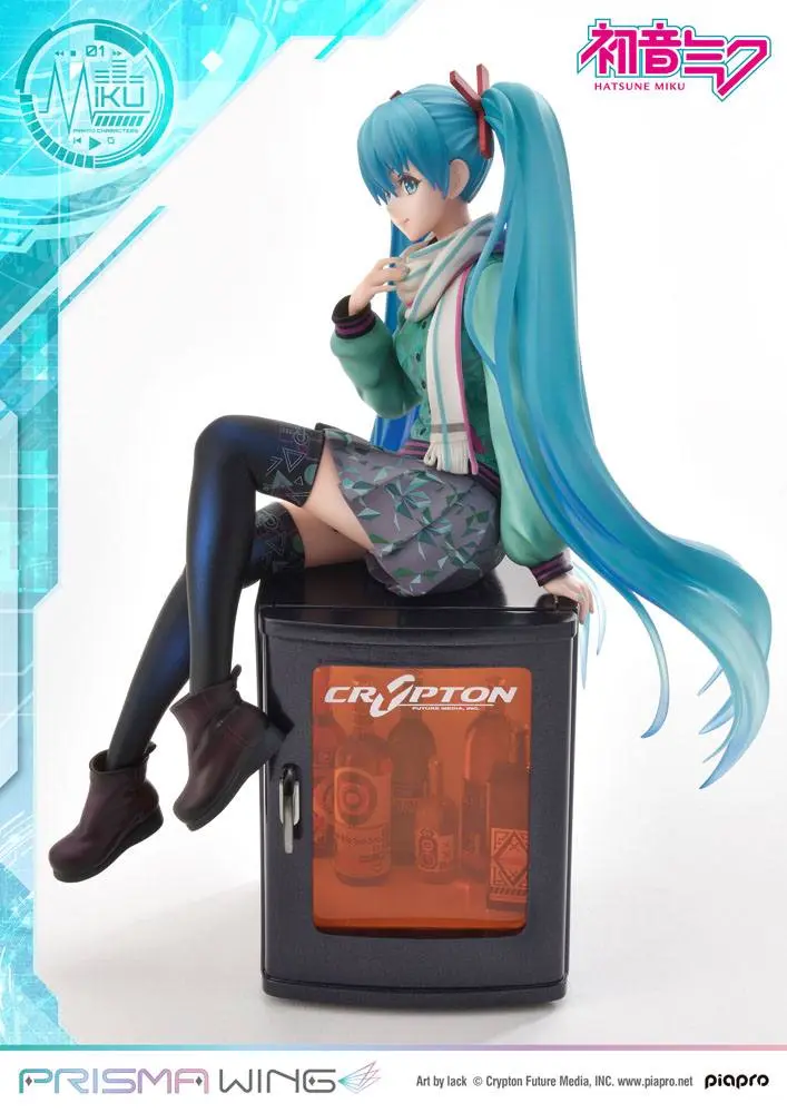 Hatsune Miku Prisma Wing PVC Kip 1/7 Hatsune Miku (Art by lack) 19 cm fotografija proizvoda