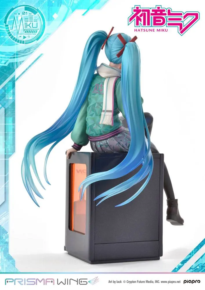 Hatsune Miku Prisma Wing PVC Kip 1/7 Hatsune Miku (Art by lack) 19 cm fotografija proizvoda