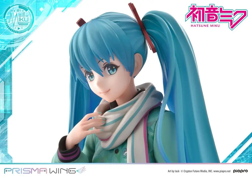 Hatsune Miku Prisma Wing PVC Kip 1/7 Hatsune Miku (Art by lack) 19 cm fotografija proizvoda