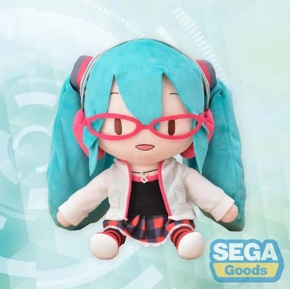 Hatsune Miku Project Diva Arcade Future Tone Fuwa Petit plišana figura Hatsune Miku Natural LL 30 cm fotografija proizvoda