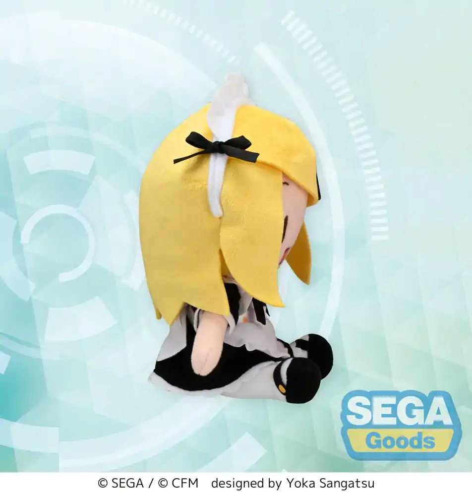 Hatsune Miku: Project DIVA Arcade Future Tone Fuwa Petit plišana figura Kagamine Rin Maid Ver. (EX) 16 cm fotografija proizvoda