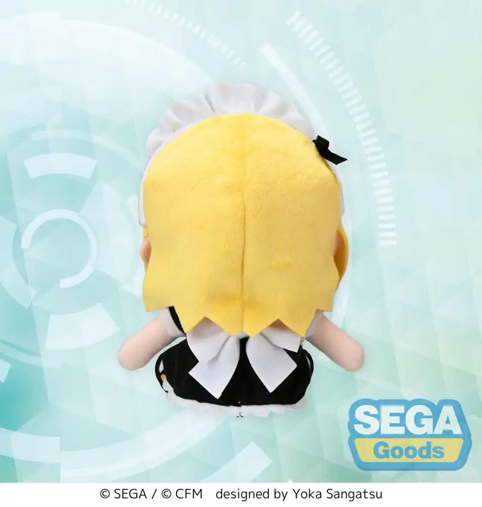 Hatsune Miku: Project DIVA Arcade Future Tone Fuwa Petit plišana figura Kagamine Rin Maid Ver. (EX) 16 cm fotografija proizvoda