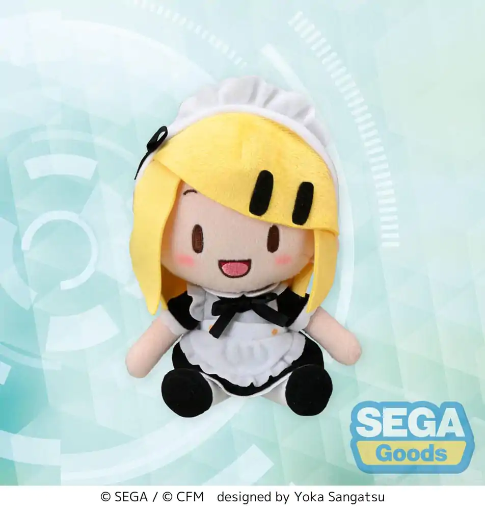 Hatsune Miku: Project DIVA Arcade Future Tone Fuwa Petit plišana figura Kagamine Rin Maid Ver. (EX) 16 cm fotografija proizvoda