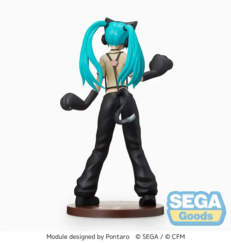 Hatsune Miku Project DIVA Arcade Future Tone SPM PVC kipić Hatsune Miku Kitty Cat 23 cm fotografija proizvoda