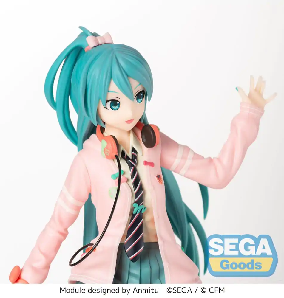 Hatsune Miku Project DIVA Arcade SPM PVC Kipić Hatsune Miku Ribbon Girl 24 cm fotografija proizvoda