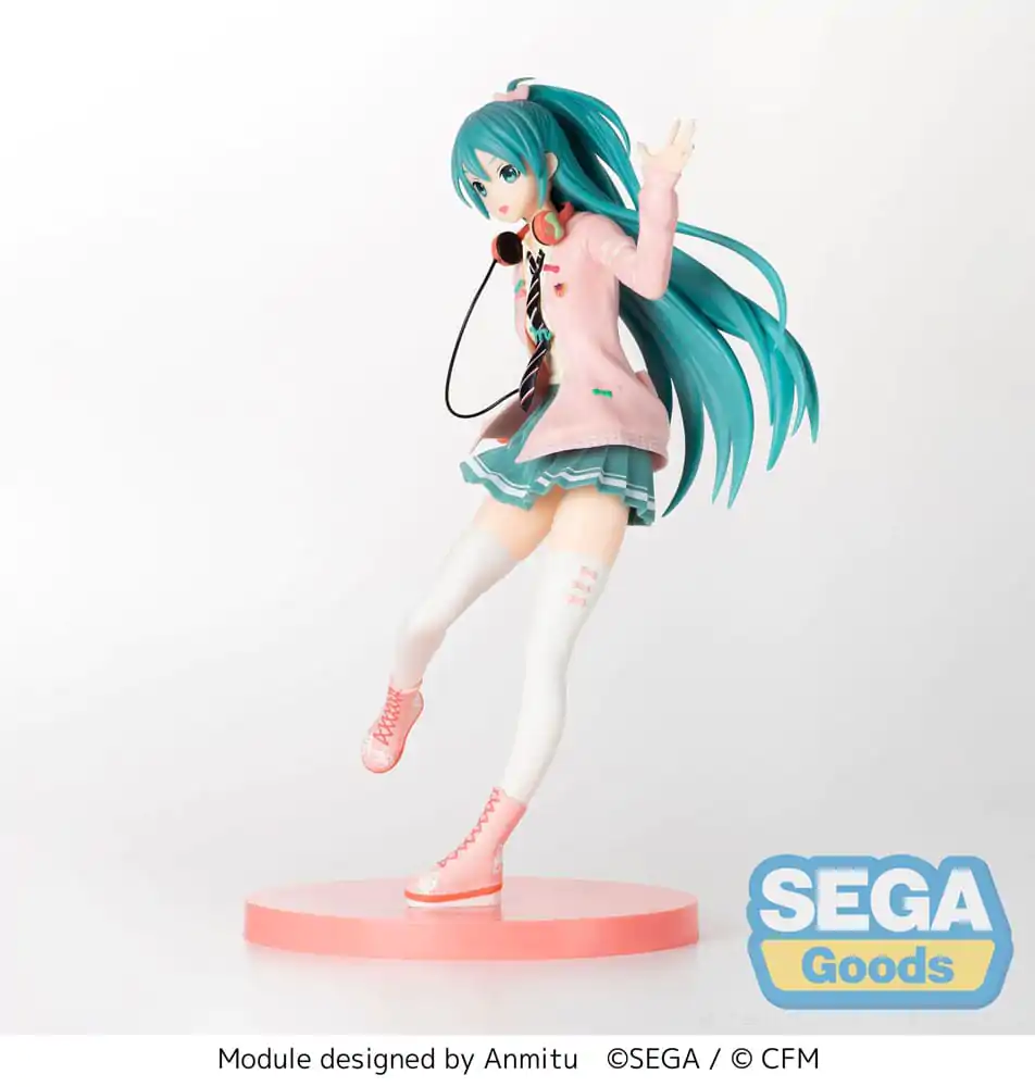 Hatsune Miku Project DIVA Arcade SPM PVC Kipić Hatsune Miku Ribbon Girl 24 cm fotografija proizvoda