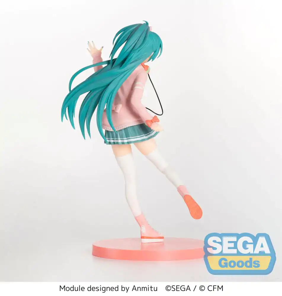 Hatsune Miku Project DIVA Arcade SPM PVC Kipić Hatsune Miku Ribbon Girl 24 cm fotografija proizvoda