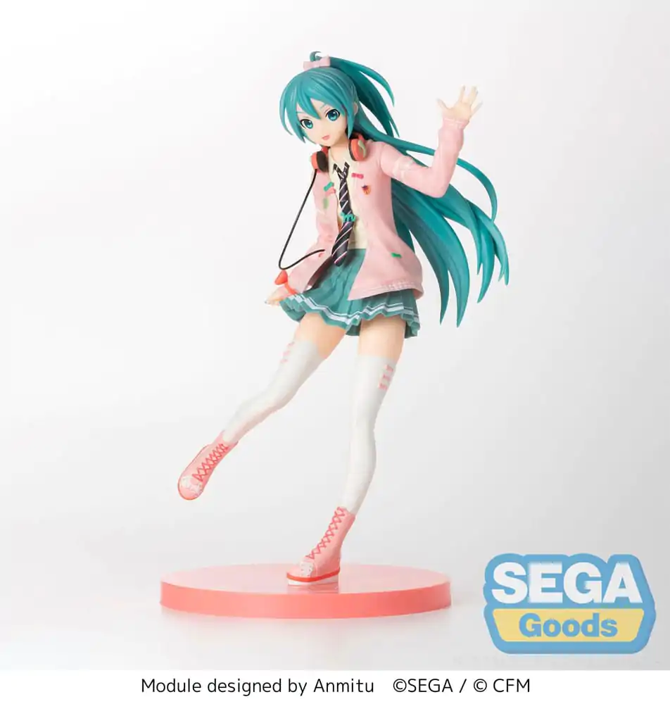 Hatsune Miku Project DIVA Arcade SPM PVC Kipić Hatsune Miku Ribbon Girl 24 cm fotografija proizvoda