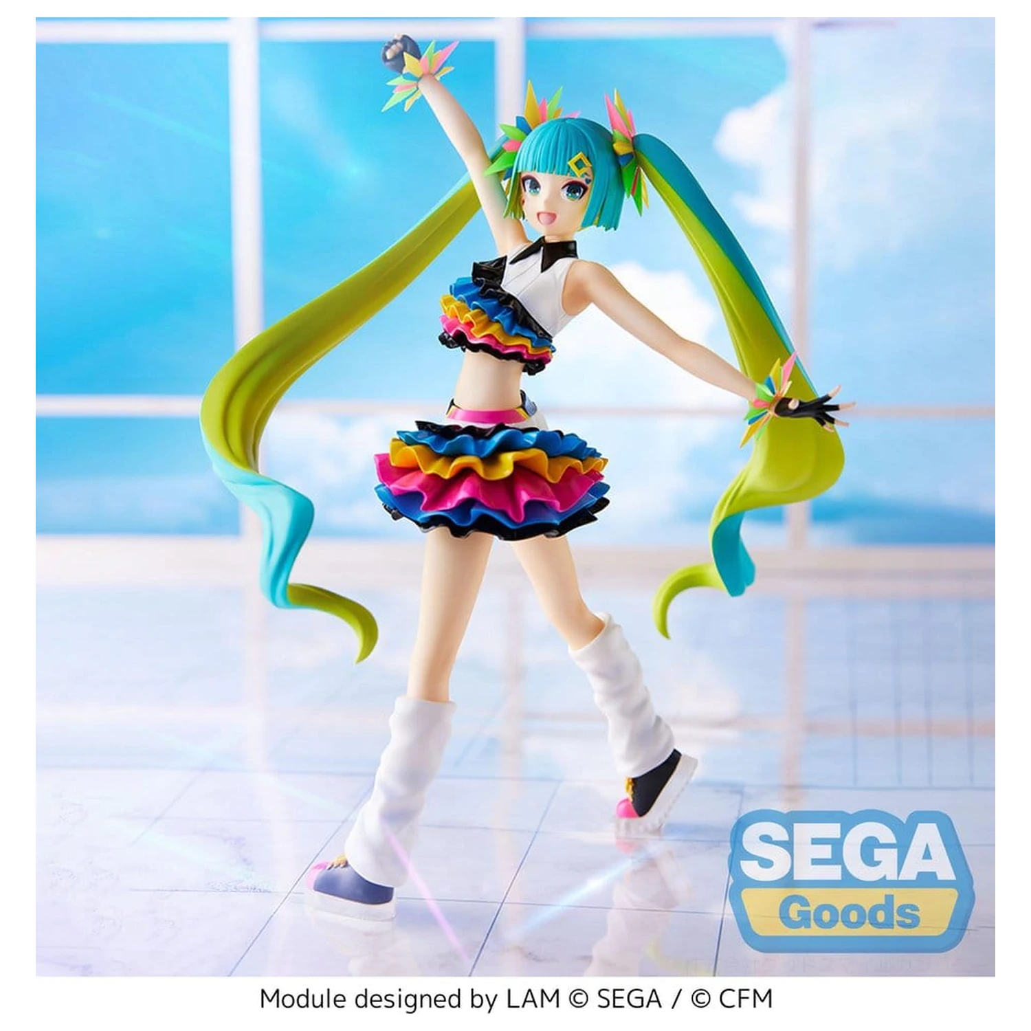 Hatsune Miku Project DIVA MEGA39's FIGURIZM PVC figura Hatsune Miku - Catch the Wave 25 cm fotografija proizvoda