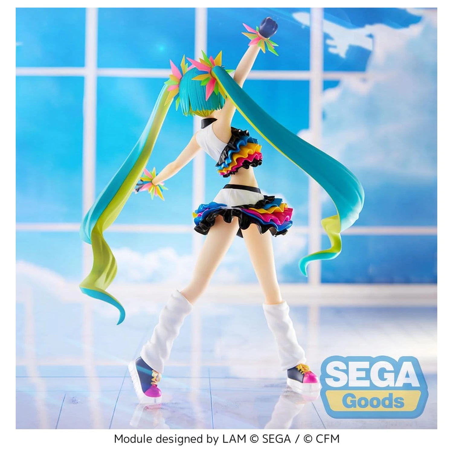 Hatsune Miku Project DIVA MEGA39's FIGURIZM PVC figura Hatsune Miku - Catch the Wave 25 cm fotografija proizvoda