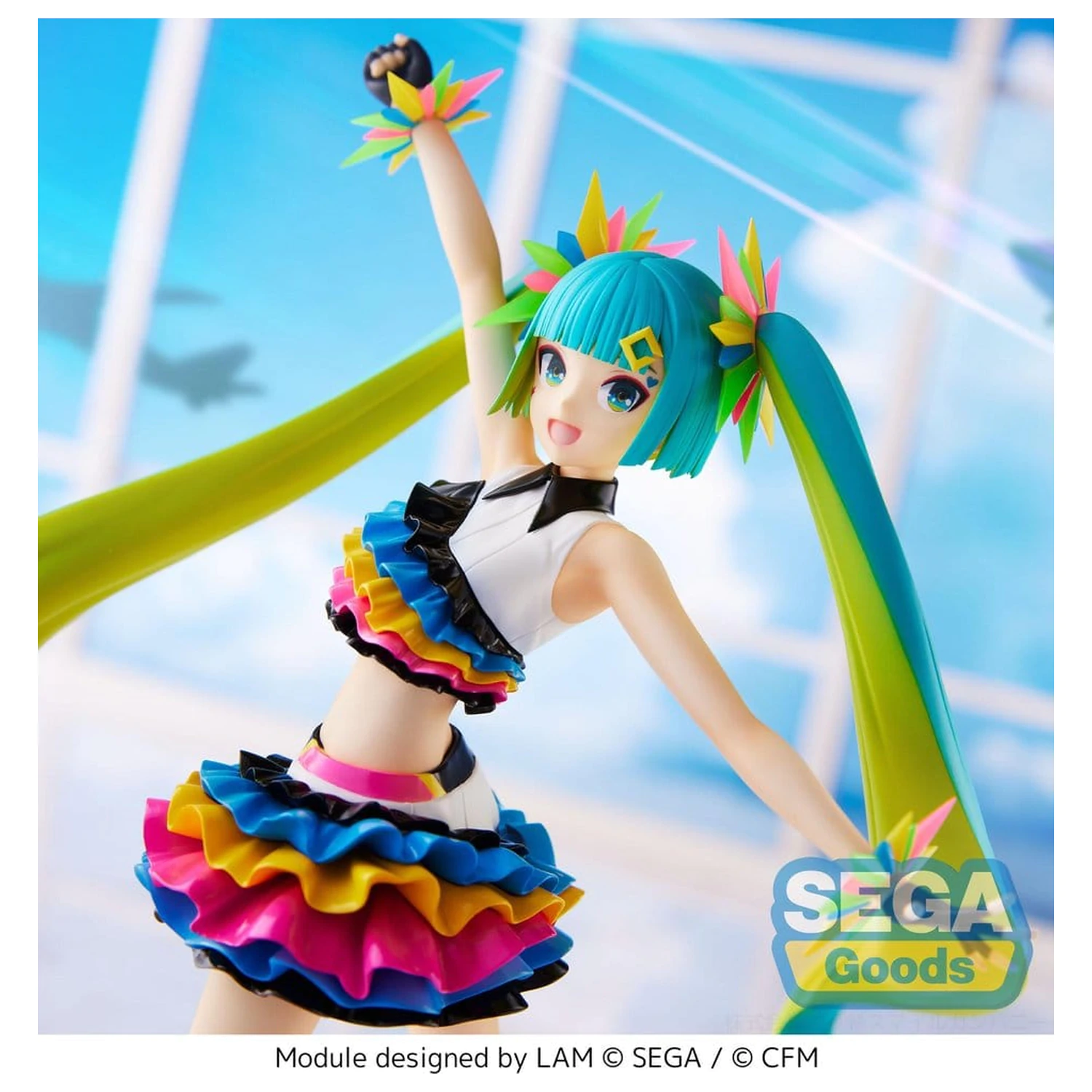 Hatsune Miku Project DIVA MEGA39's FIGURIZM PVC figura Hatsune Miku - Catch the Wave 25 cm fotografija proizvoda