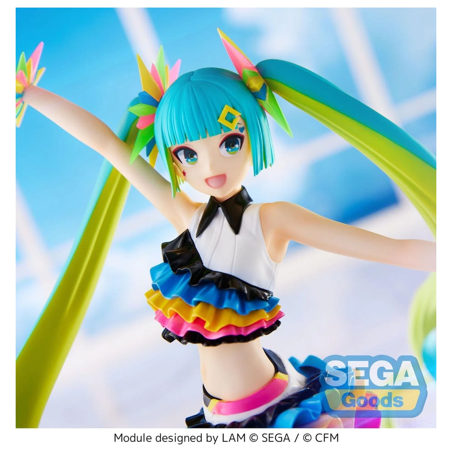 Hatsune Miku Project DIVA MEGA39's FIGURIZM PVC figura Hatsune Miku - Catch the Wave 25 cm fotografija proizvoda
