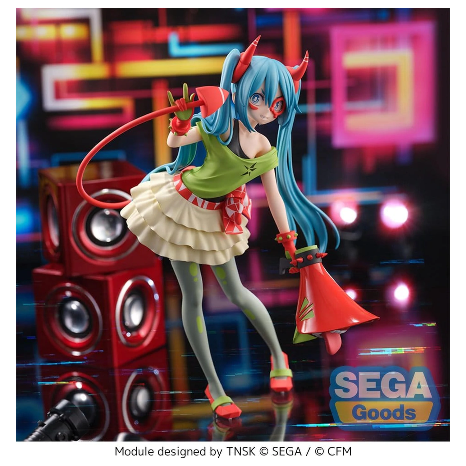 Hatsune Miku Project DIVA X FIGURIZM figura od PVC-a Hatsune Miku DE:MONSTAR T.R. 22 cm fotografija proizvoda