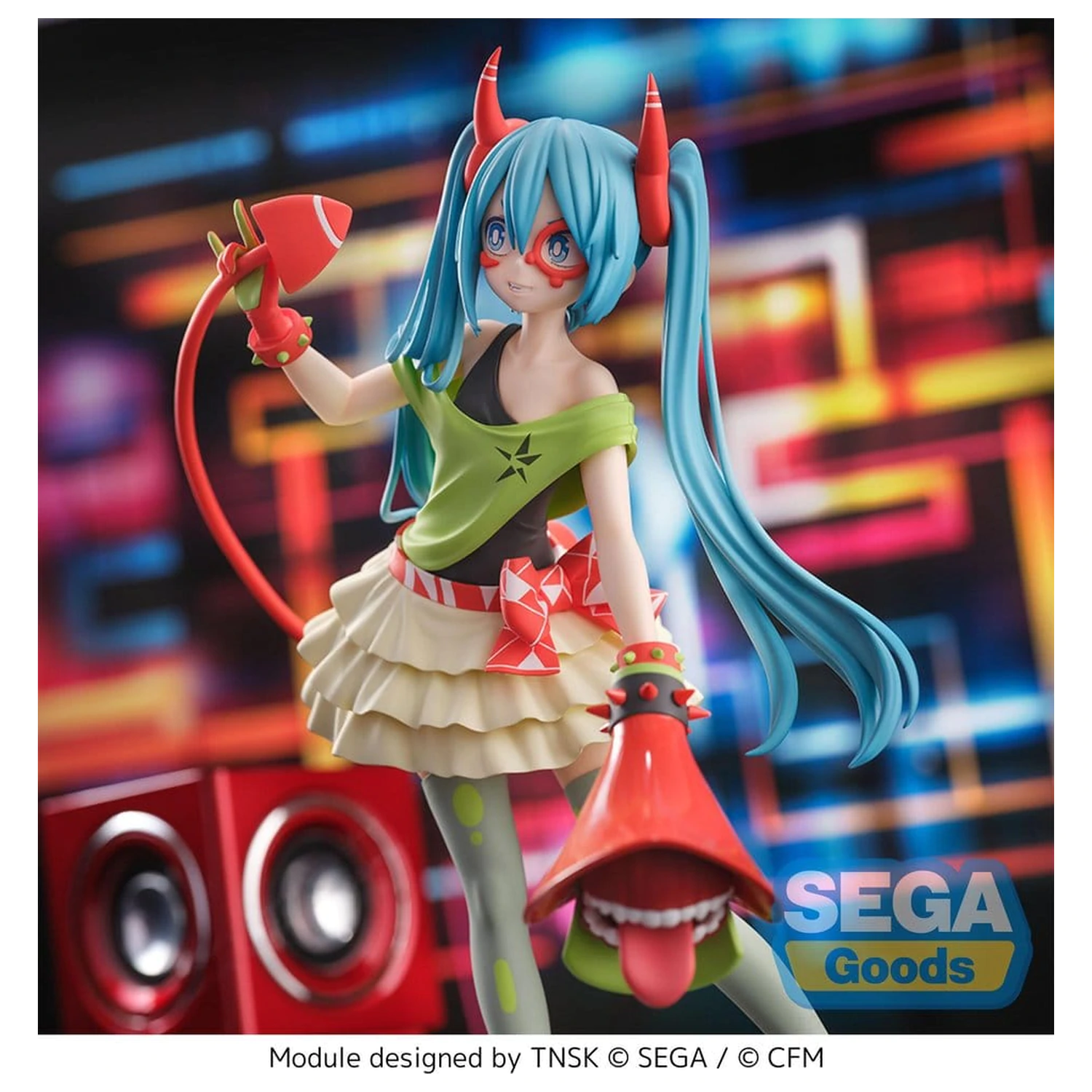 Hatsune Miku Project DIVA X FIGURIZM figura od PVC-a Hatsune Miku DE:MONSTAR T.R. 22 cm fotografija proizvoda