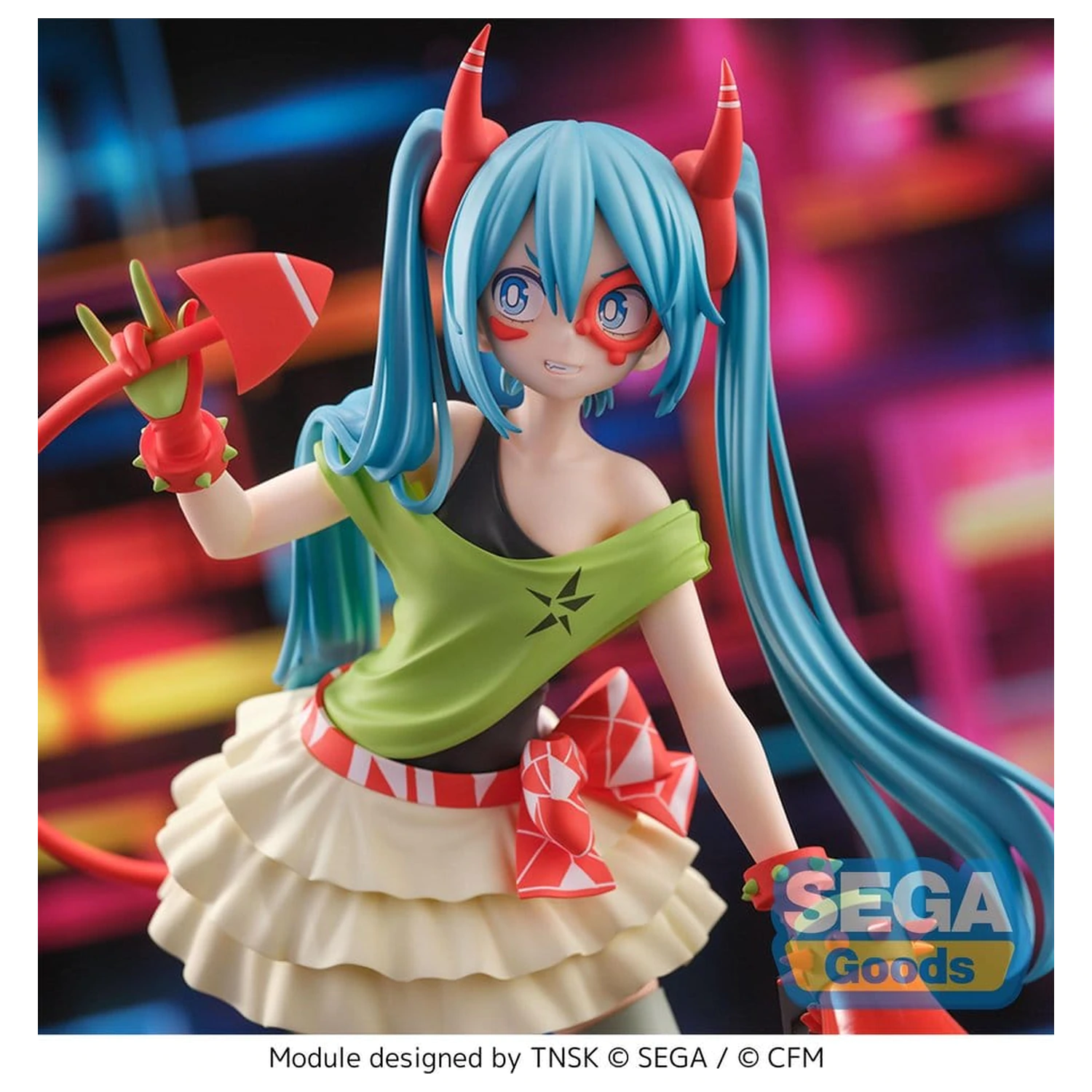 Hatsune Miku Project DIVA X FIGURIZM figura od PVC-a Hatsune Miku DE:MONSTAR T.R. 22 cm fotografija proizvoda