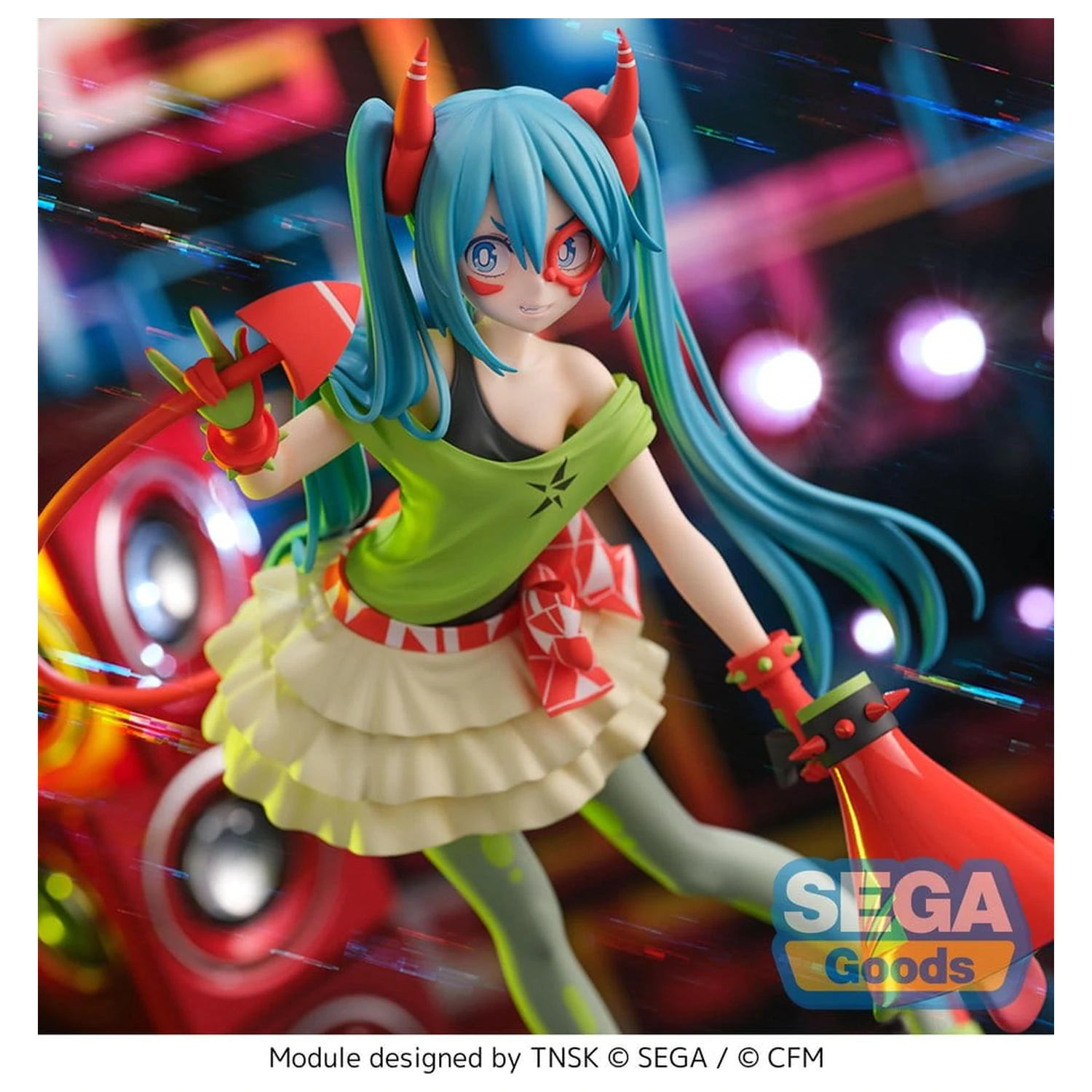 Hatsune Miku Project DIVA X FIGURIZM figura od PVC-a Hatsune Miku DE:MONSTAR T.R. 22 cm fotografija proizvoda